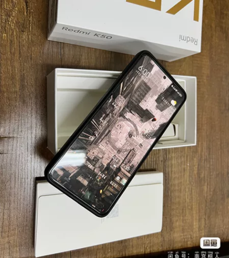红米k50 自己用的成色如图实拍,玩游戏看...