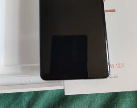 9.9新小米12x，顶配蓝色，6.18京东...