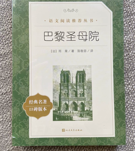 世界名著《巴黎圣母院》，未开封，有意者私聊...