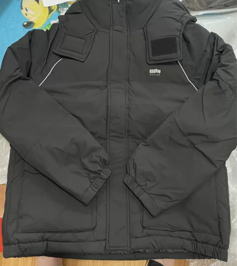 唐狮2022冬季新款连帽短款保暖羽绒服男潮...