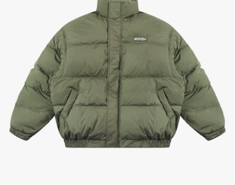 1807冬季新品潮流四色面包服情侣羽绒服男...