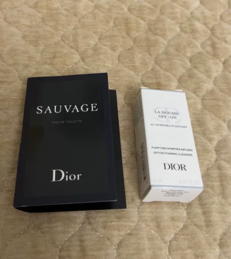 迪奥旷野男士香水小样迪奥洁面乳5ml 送迪...