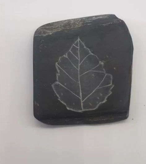 砚台 歙砚 大叶有成 笔舔 金星石品 感兴...