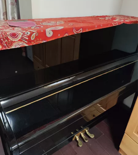 珠江88键钢琴，基本全新。音准很好。因小孩...