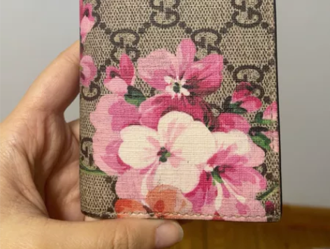 Gucci天竺葵女士钱包短款 朋友意大利带...