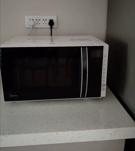 美的微波炉家用微蒸烤一体20升小型全自动光...