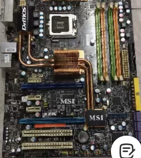 微星电脑主板p45故障无修当零件用，（不要...