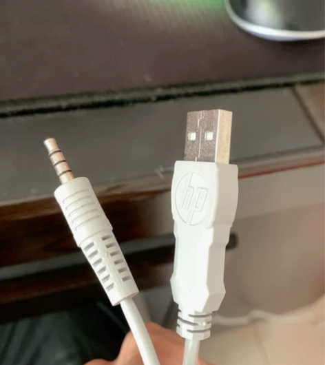 笔记本专用耳机麦克风。HP/惠普H200电...