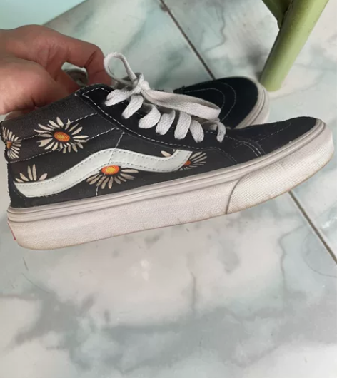 vans mid 小雏菊 36码成色自观 ...