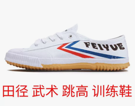 飞跃鞋 中考体育大孚田径鞋立定跳远武术鞋帆...