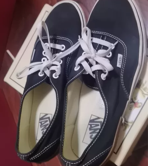 vans男士板鞋 43码 非常新 鞋里纸标...