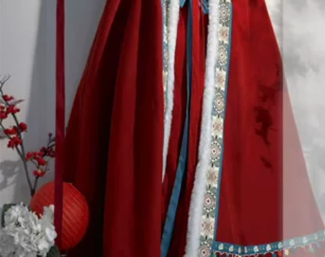 汉服出租 仙楚姬原创汉服女【出塞】直裾魏晋...