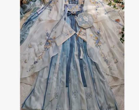 玉术原创汉服女【梦华】齐胸襦裙重工刺绣斗篷...