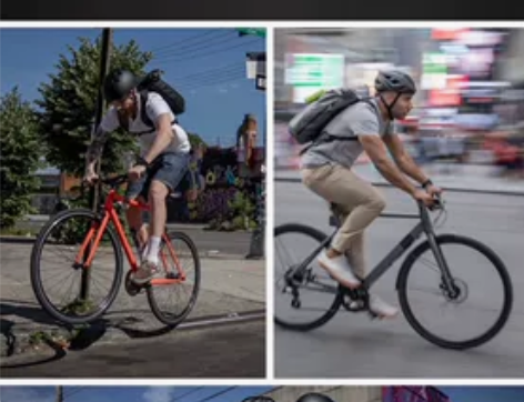 网红款迪卡侬自行车官方城市自行车通勤平把公...