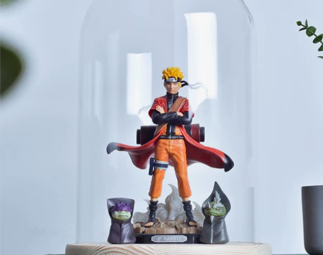 火影忍者手办全套鸣人夜凯佐助卡卡西我爱罗模...