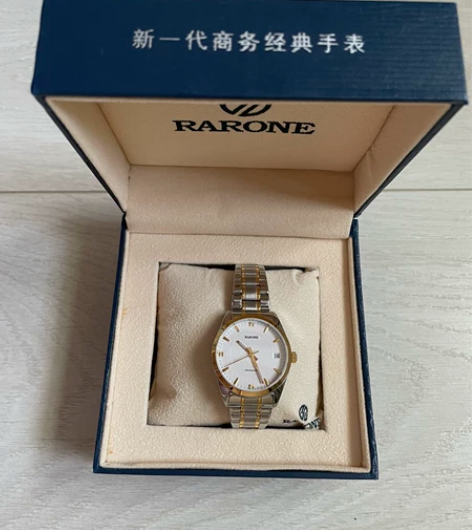 雷诺(RARONE)手表 时尚女士手表间金...