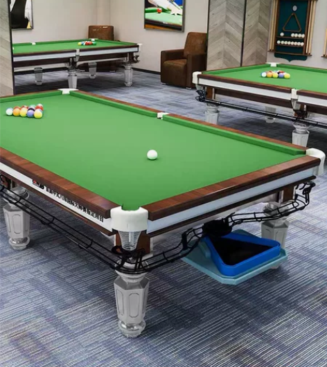 【低价出售】台球桌标准美式黑八桌球桌大理石...