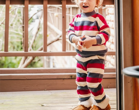 韩国bebezoo品牌男女宝宝纯棉加绒卫衣...