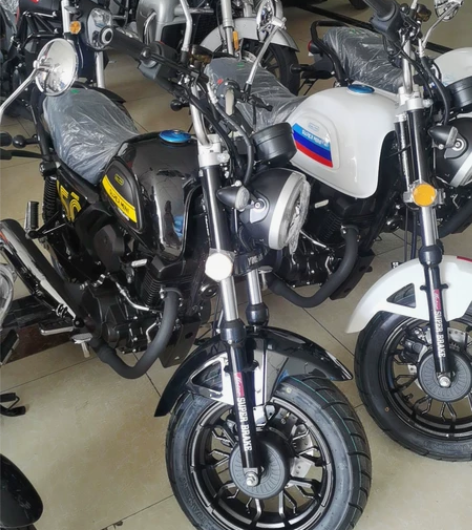 银钢150小迷你摩托车 黑色 白色 新版画...