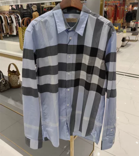 Burberry男士格纹衬衫 原价3600...