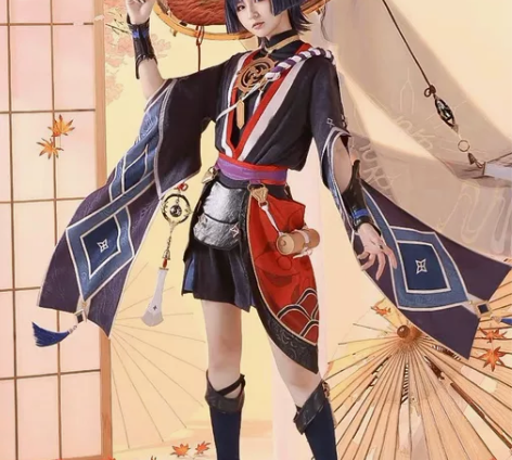 【预售】散兵c服三町目 斗笠+260木屐+...