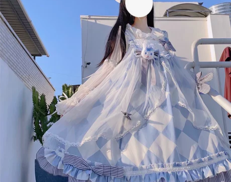 原创正版兔子爱丽丝JSK洛丽塔Lolita...