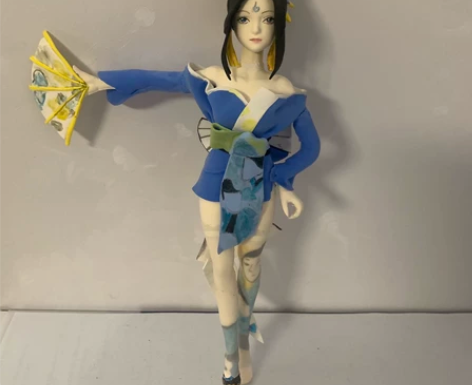 王者荣耀 不知火舞 粘土手办手作 纯手工，...