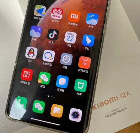 小米12X 8+128紫色样机 2022....