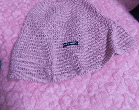 夏天防晒针织帽 全新 25°佩戴没问题 不...