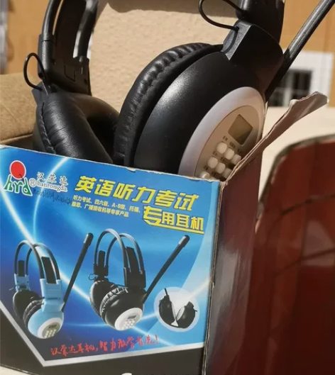 出闲置英语考试四六级托福雅思听力耳机，陪我...