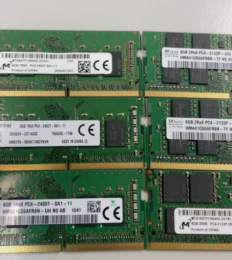 8g ddr4 笔记本内存 10根 4g的...