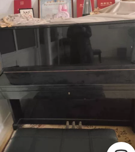 施特劳斯家用钢琴，每年定期调律，因搬家急售...