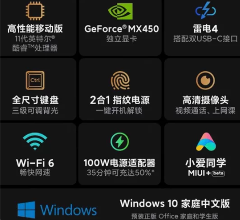 12.22刚买的小米pro15增强版笔记本...