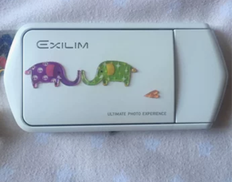 卡西欧自拍神器TR350白色 因换了卡西欧...