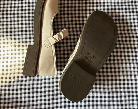 法式玛丽珍鞋女2022秋季新款小众设计厚底...