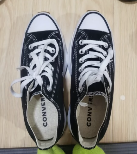 匡威厚底37码 穿过两次 感兴趣的话点“我...