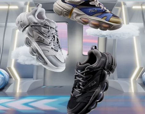 FILA 斐乐异行鞋ET女鞋老爹鞋2023...
