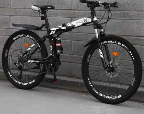 折叠山地自行车男女变速越野车新型公路赛车成...