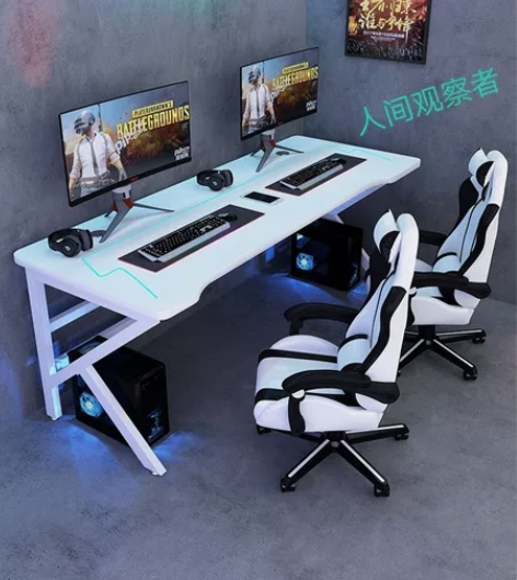 电脑桌台式电竞桌椅简易办公桌学生写字桌子家...