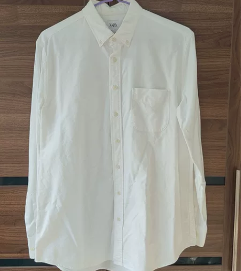 Zara男士休闲衬衫 没穿过 自定义9新 ...