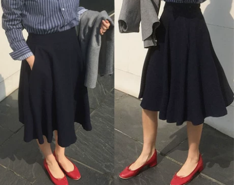 ?中长款A字裙西装裙2020新款春夏百褶裙...