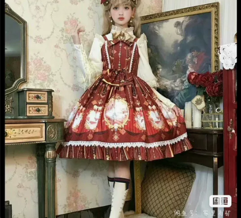 荧惑Lolita全新带吊牌 m码