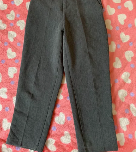 高腰烟管裤小脚九分裤休闲裤西裤女百搭修身潮...
