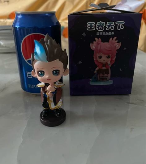 王者荣耀狄仁杰手办盲盒Q版可爱树脂摆件模型...