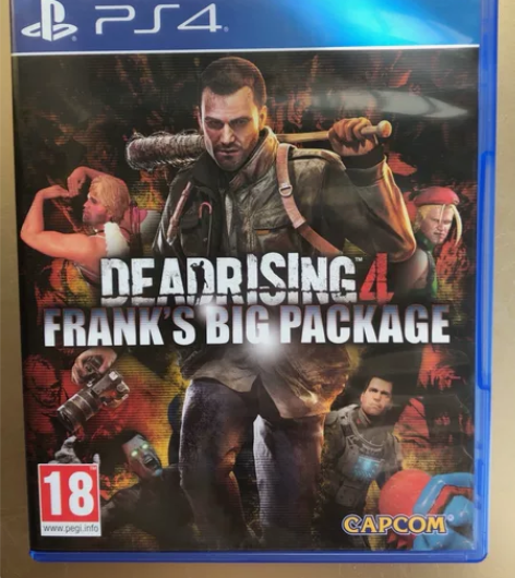 PS4游戏光盘~~丧尸围城4!，无划痕，9...