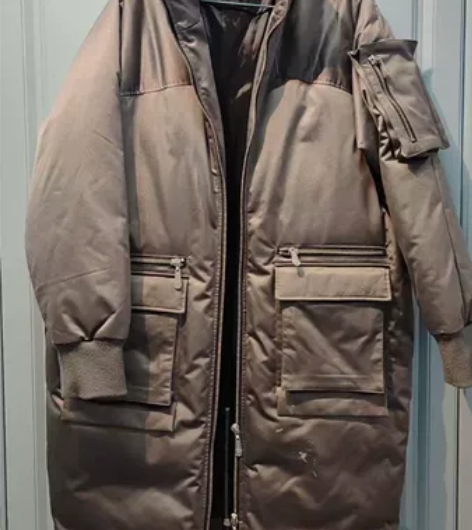 LILANZ男，长款羽绒服，有一点点瑕疵 ...