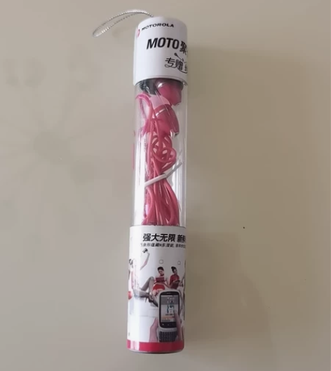 摩托罗拉3.5mm线控耳机 多年前买手机赠...