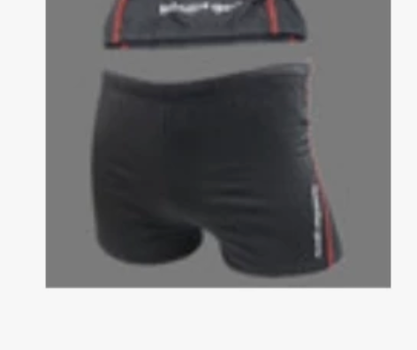 全新男士专业放水速干运动款男士游泳裤+泳帽...