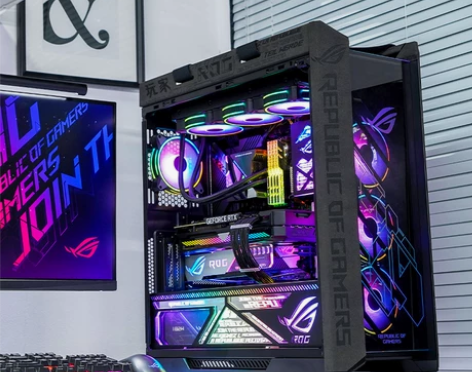 ROG华硕全家桶水冷电脑游戏主机 i9 1...