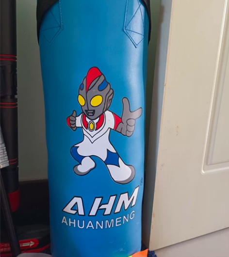 儿童拳击沙袋拳击跆拳道训练吊式实心小沙袋 ...